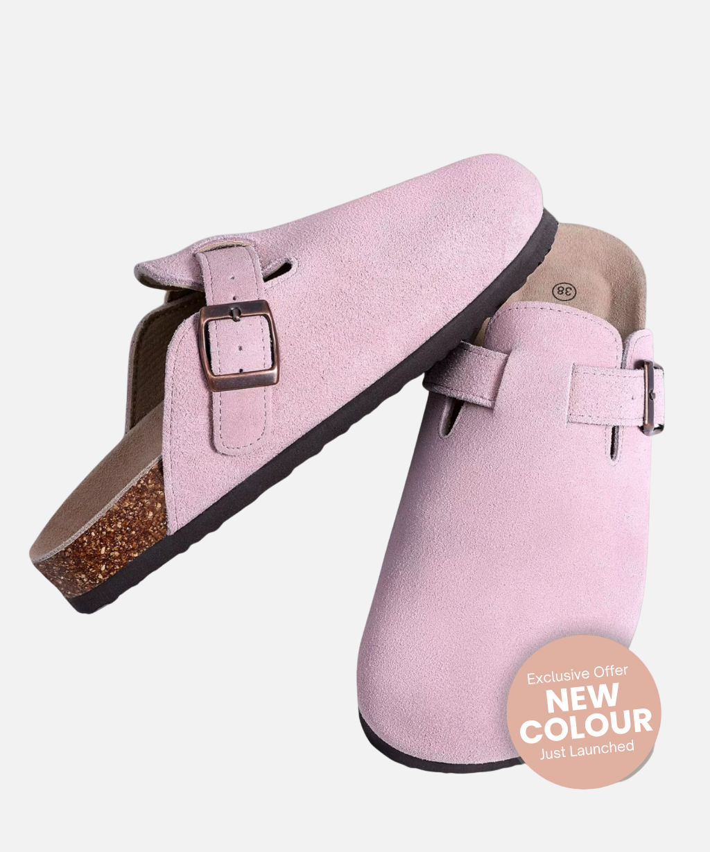 Genuine Suede Clogs