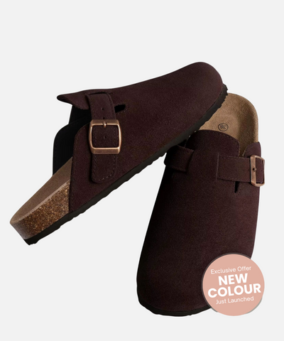 Genuine Suede Clogs