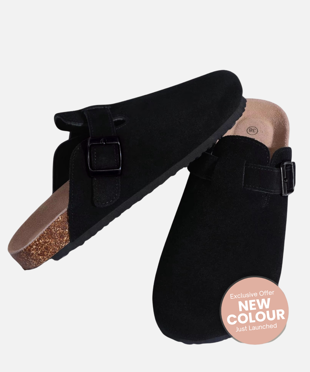 Genuine Suede Clogs