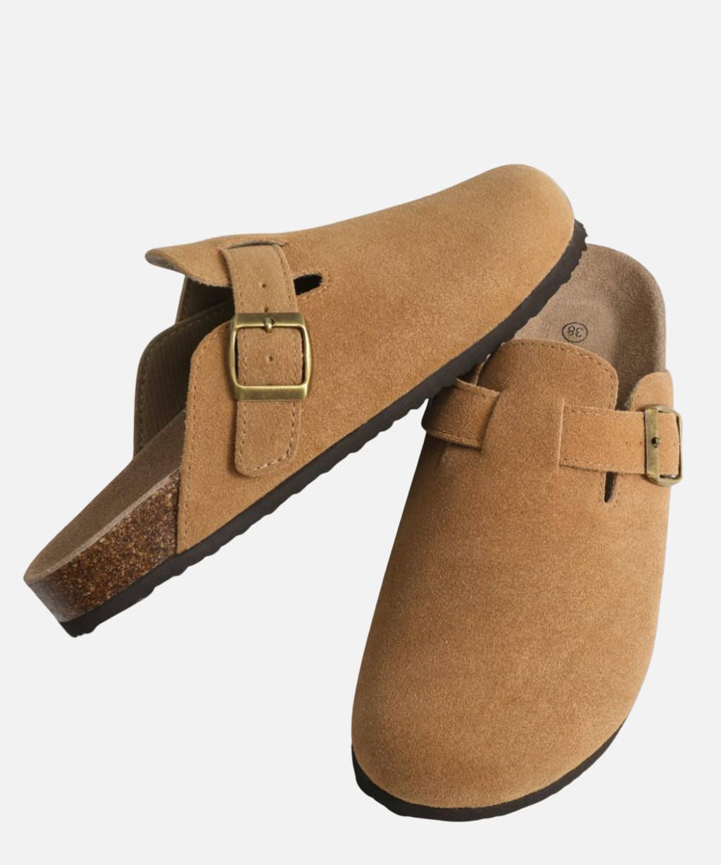 Genuine Suede Clogs