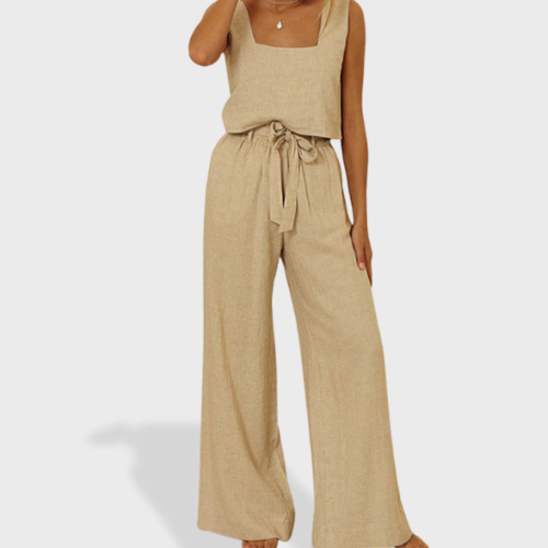 Alicia™ - Minimalist Top and Pants Set