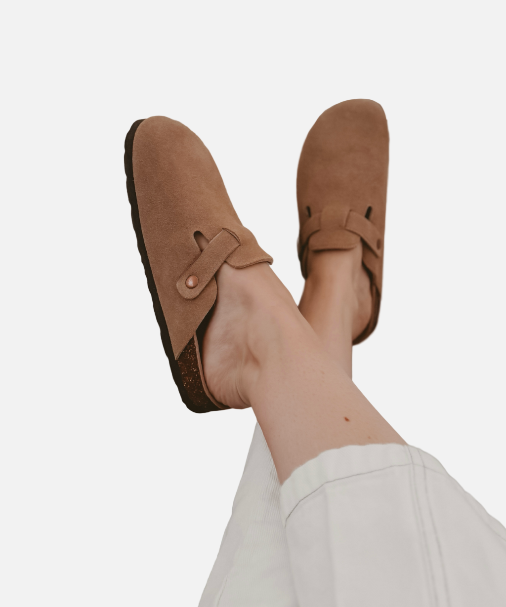Genuine Suede Clogs
