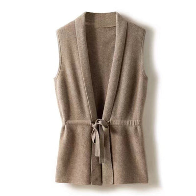 Cashmere Tie Vest™