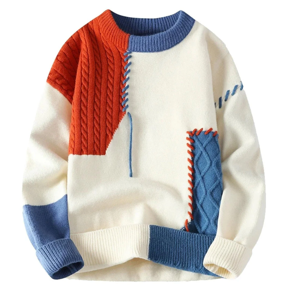 Clair™ - Patchwork Pullover