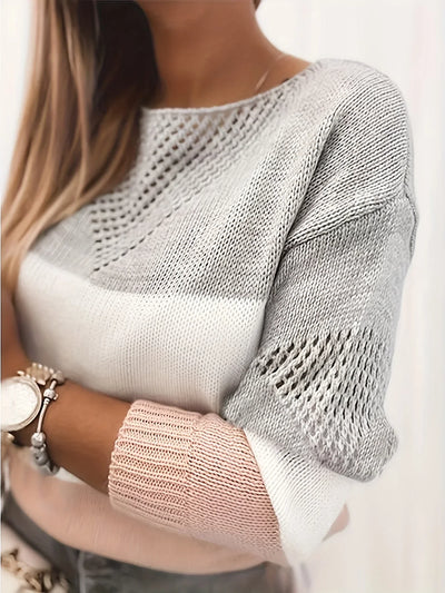 Amélie™ - Cutout Knit Pullover