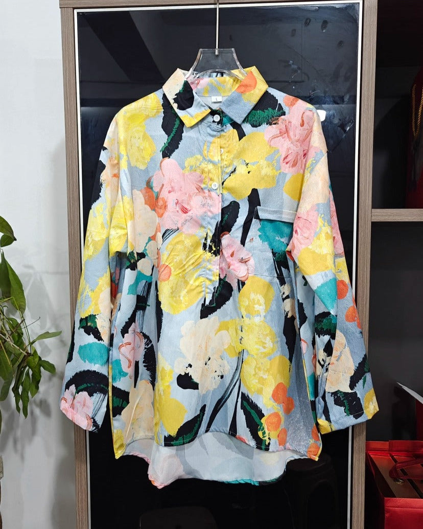 Violet™ - Plant Art Shirt