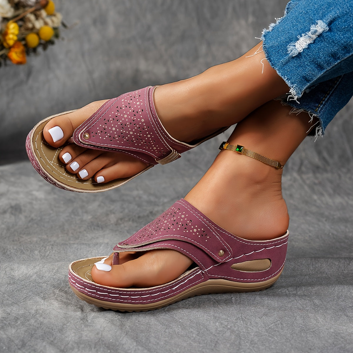 Isla | Comfort Wedge Sandals