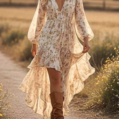 Serena | Bohemian Floral Dress